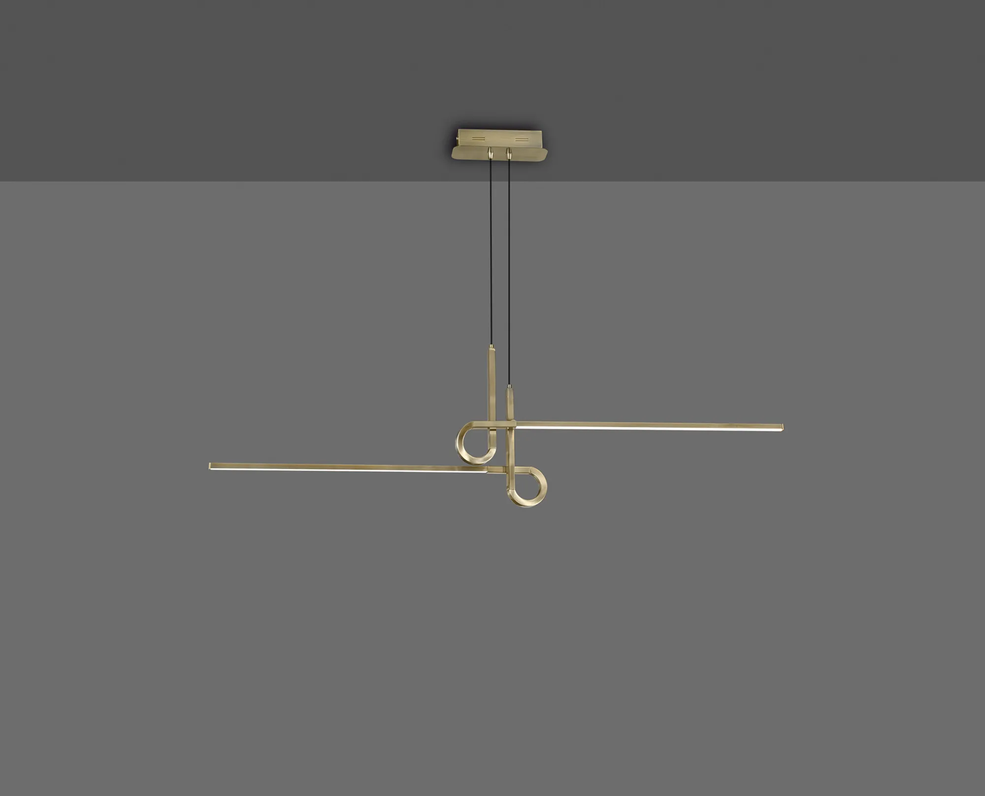 Cinto Pendant 24W LED Antique Brass M6122  Mantra Cinto Antique Brass